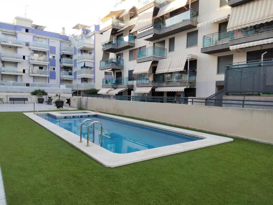 Residencial Azahar, Piscina Y Parking Gratis Apartment Moncofar Exterior photo